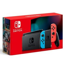 Nintendo Switch With 2 Controllers