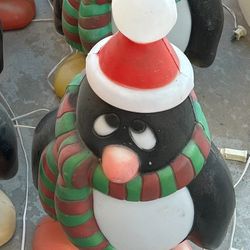 Vintage Penguin Blow Mold 28 Inch 