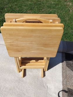 TV folding tv tables