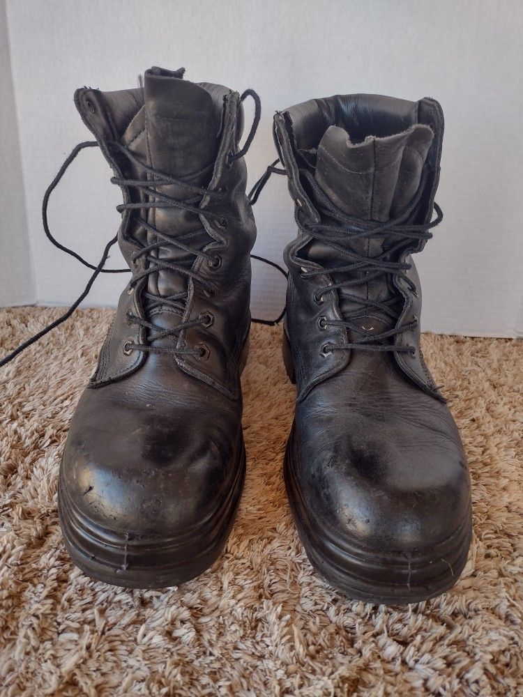 Men's Leather Boot Black Gore-Tex Size 11