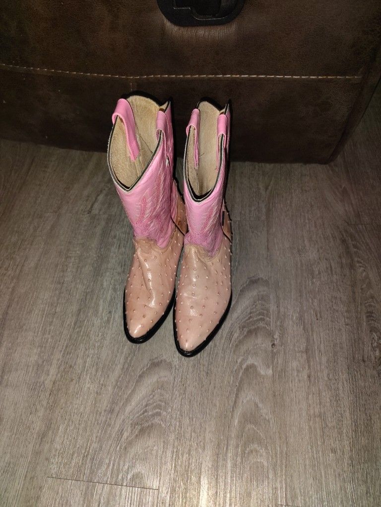 Pink Boots