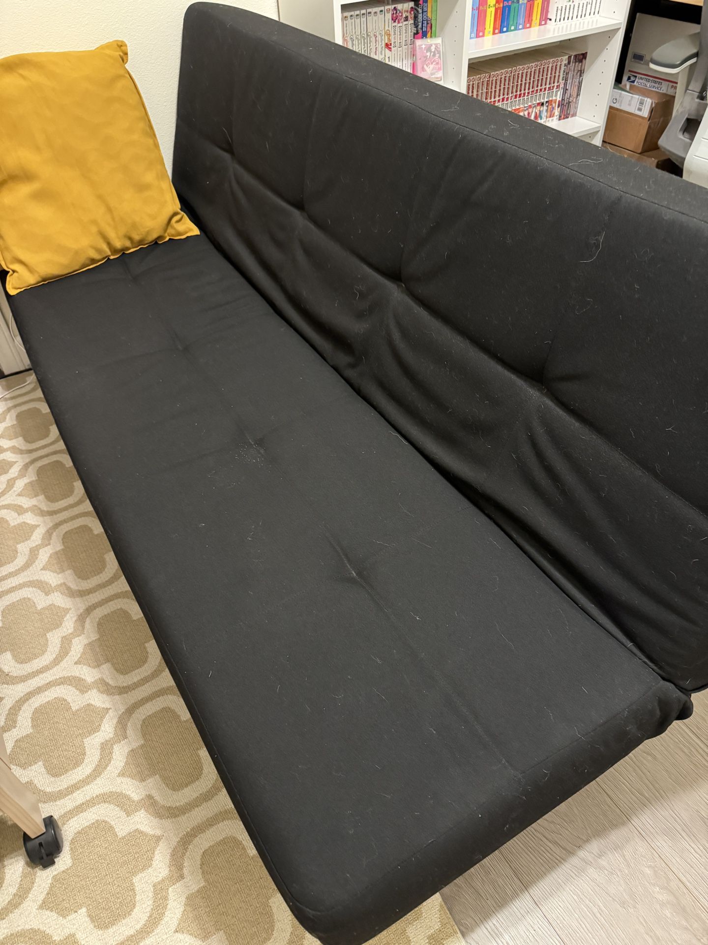 Ikea Balkarp Sleeper Sofa Black