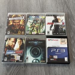 6 PS3 games