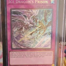 YUGIOH Ice Dragon's Prison RA01-EN078 Prismatic Collector's Rare  1st Edition