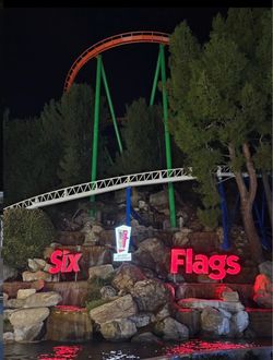 4 digital Six flags magic mountain tickets 09/07/2026