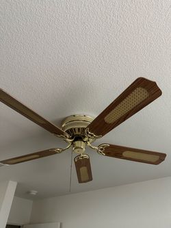 Vintage Rattan Ceiling Fans