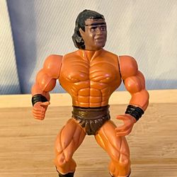 Rare Vintage Jimmy Snuka WWF Motu Knock Off KO Wrestling Action Figure