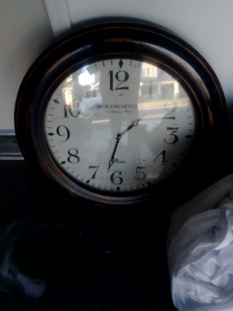 Paris Grand Hotel Clock