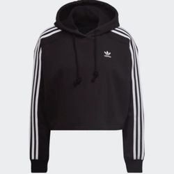 Women's adidas Adicolor Classics Crop Hoodie Size Small 