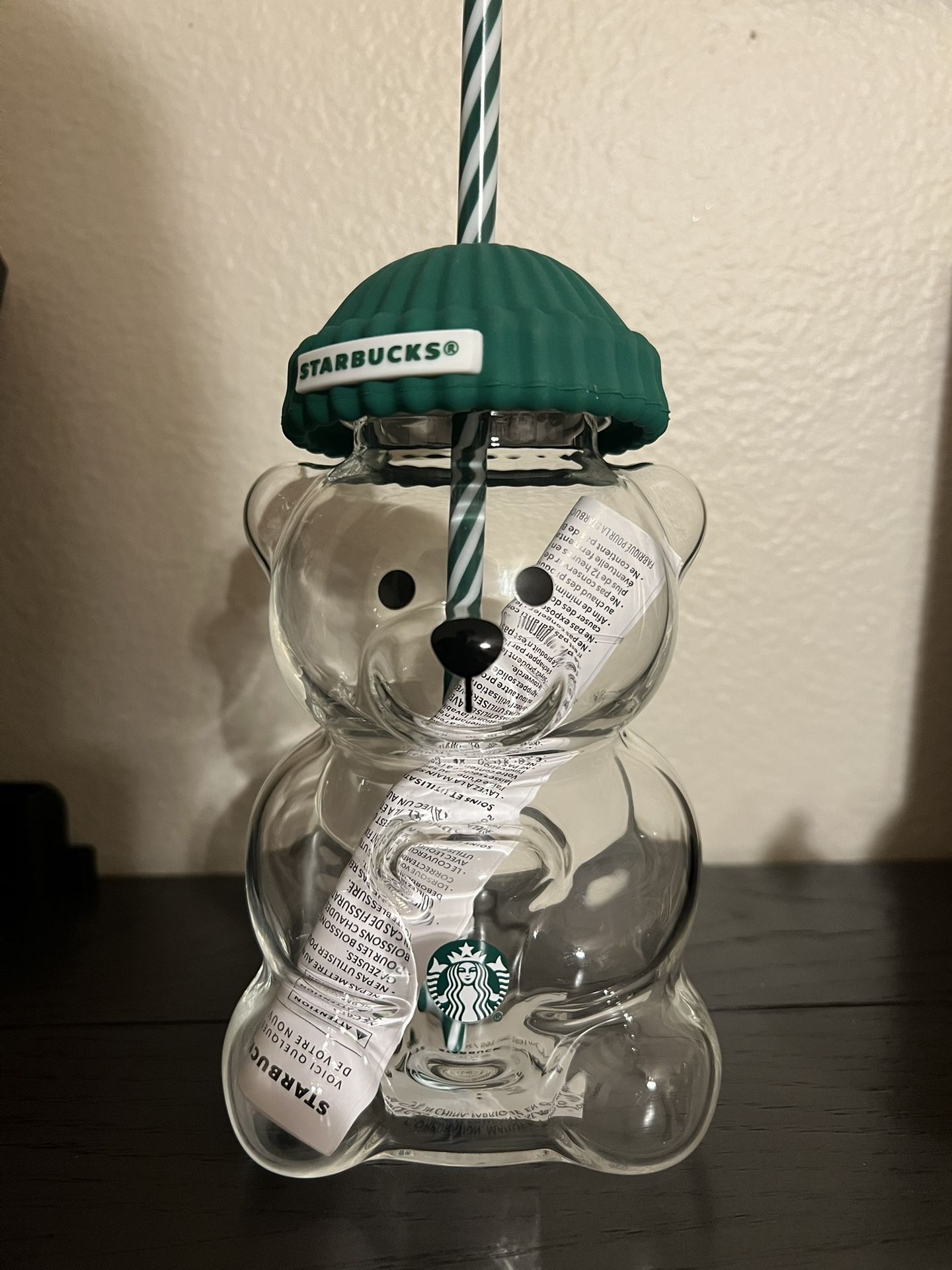 Starbucks Bear Glass