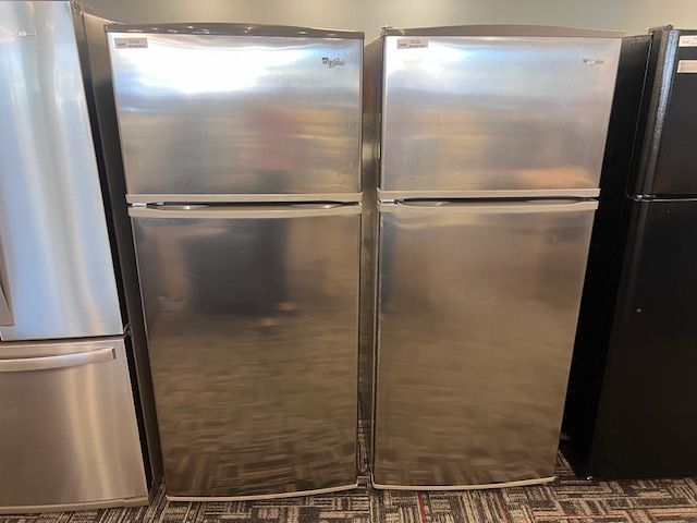 STAINLESS STEEL TOP FREEZER FRIDGE WE DELIVER