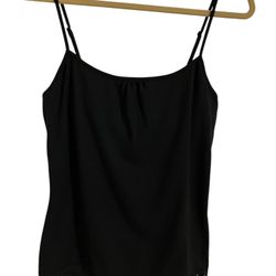 Black Camisole With Lace Trim By Tart