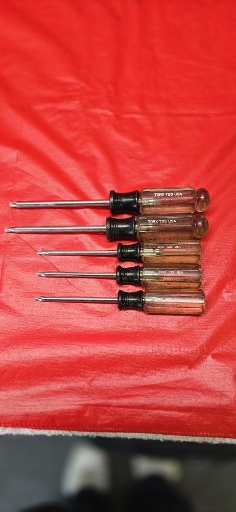 CRAFTSMAN TORX DRIVERS (5) $15