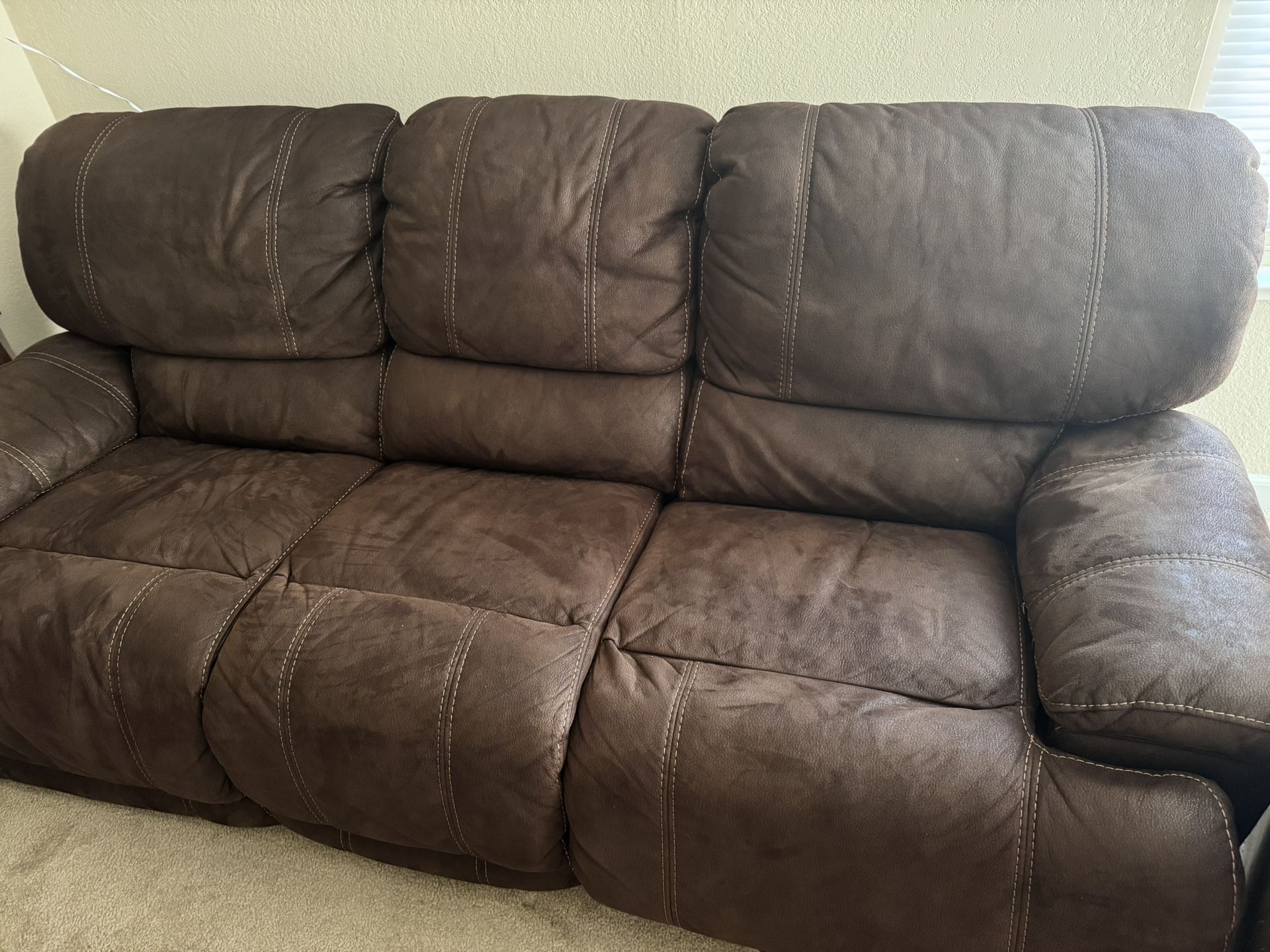 Electric Recliner Sofa PICK UP ONLY
