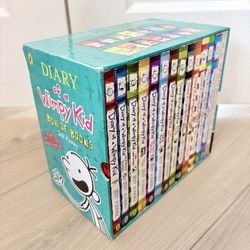 Complete Set Of Diary Of Wimpy Kid - 14 Books