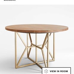 Crate And Barrel Table 