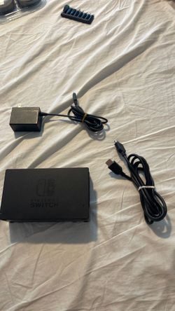 Dock, charger and hdmi cable