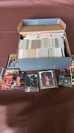 Basketball Cards- approximately a 1000 cards