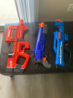 Electric nerf fortnight smg and shotgun