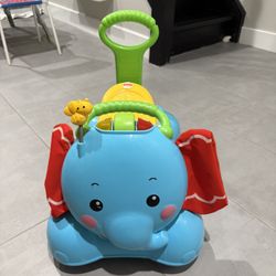 Fisher-Price 3-in-1 Bounce, Stride and Ride Elephant