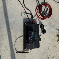 Pioneer 1000w amp With Cables(if Wanted)