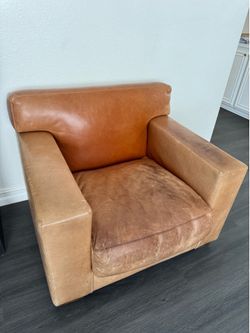 Leather Accent Chair
