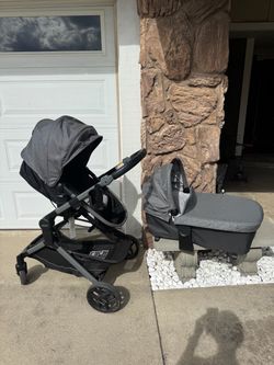 Graco stroller + bassinet