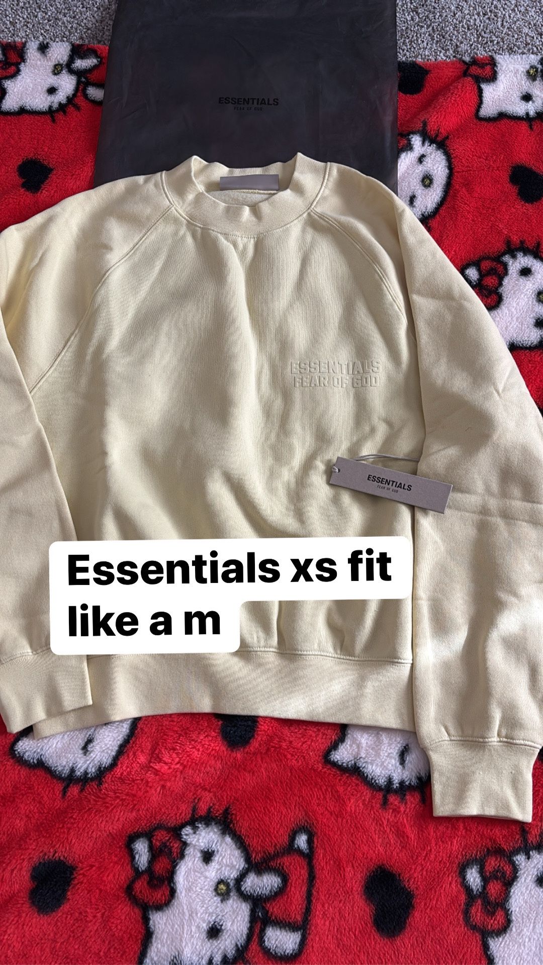 Essential crewneck sweater
