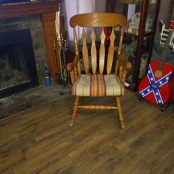Oak Rocking Chair 