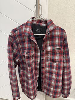 Mens Jacks Flannel Jacket Size Small