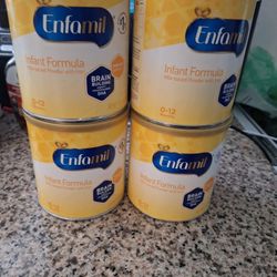 Enfamil INFANT Formula 4 Cans $60 Total 