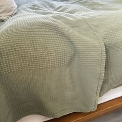 Bed Day Cover IKEA Blankets Indira Green 2x