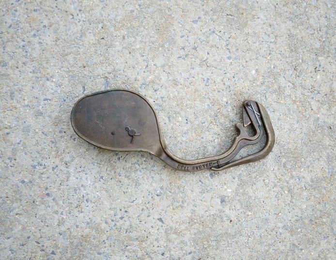 Vintage Bell System Brass/Metal Lineman Block & Pulley/Brake