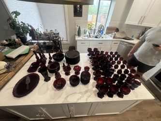1876 Cape Cod Avon Dish Set