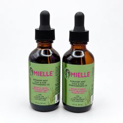 Mielle Rosemary Mint Scalp & Hair Oil 2-Pack