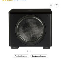 REL - HT/1510 Subwoofer - Model: HT/1510 PREDATOR