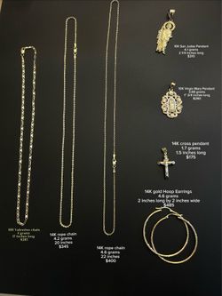 Oro 10K y 14K