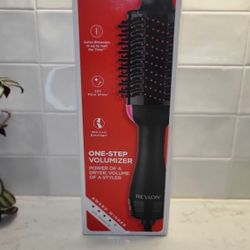 Revlon One-Step Ceramic Hair Dryer & Volumizer Hot Air Brush, Black