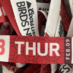 VIP THURSDAY Tickets To The Birds Nest Concert At The Phoenix Open! 