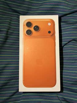 Apple iPhone 17 Pro Max Or 17 Pro Orange Unlocked New Sealed I Can Bring It To You