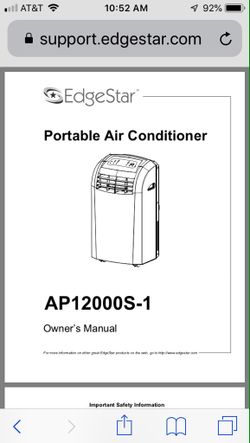 Portable air conditioner