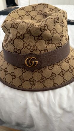 🤎 Authentic Gucci GG Monogram Hat – Like New!