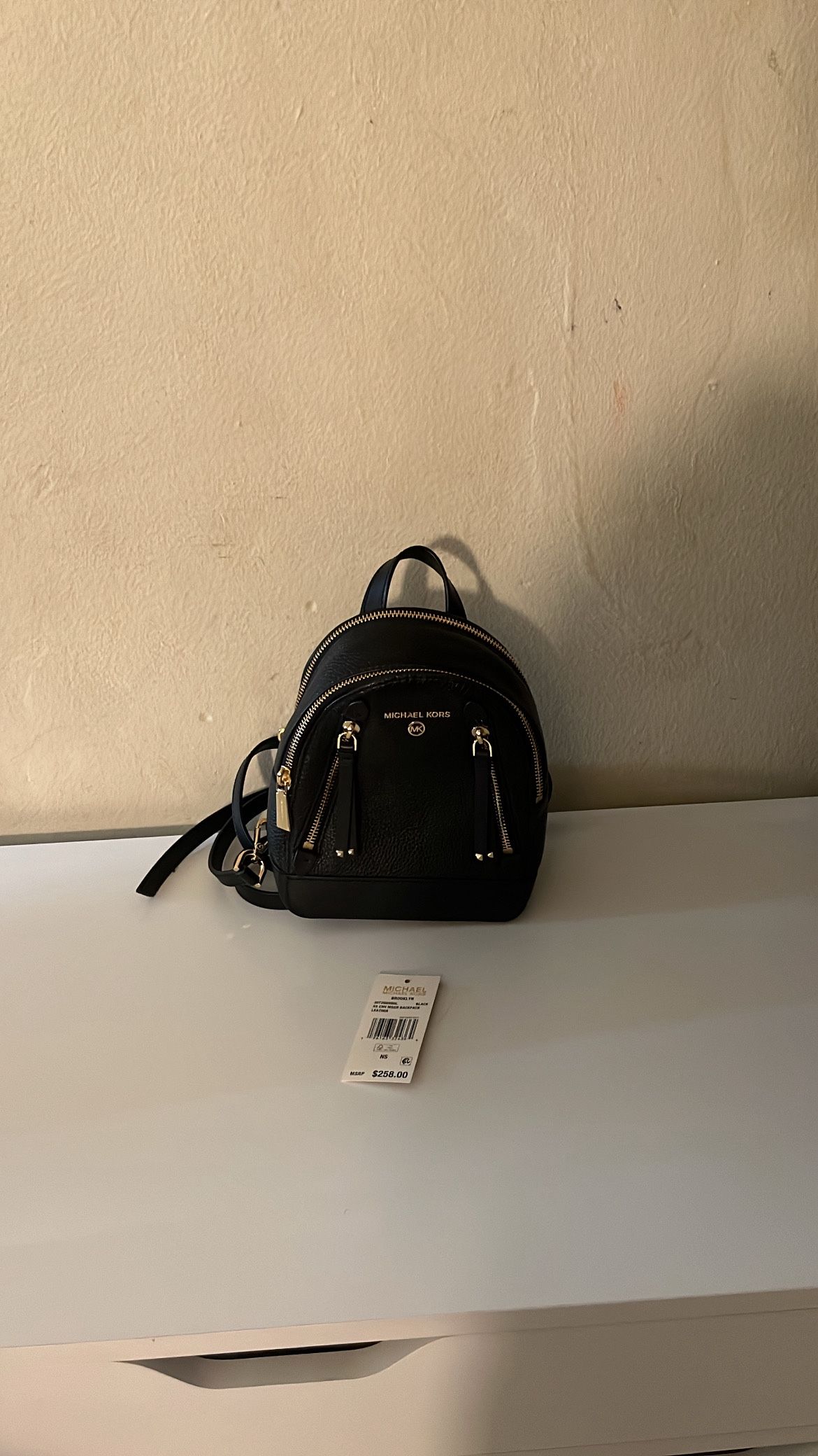 black mini backpack michael kors Men's Malone Backpack, Silver-Tone Hardware/Black : Clothing, Shoes & Jewelry Crafted from pebbled leather Medium Backpack Michael Kors Black