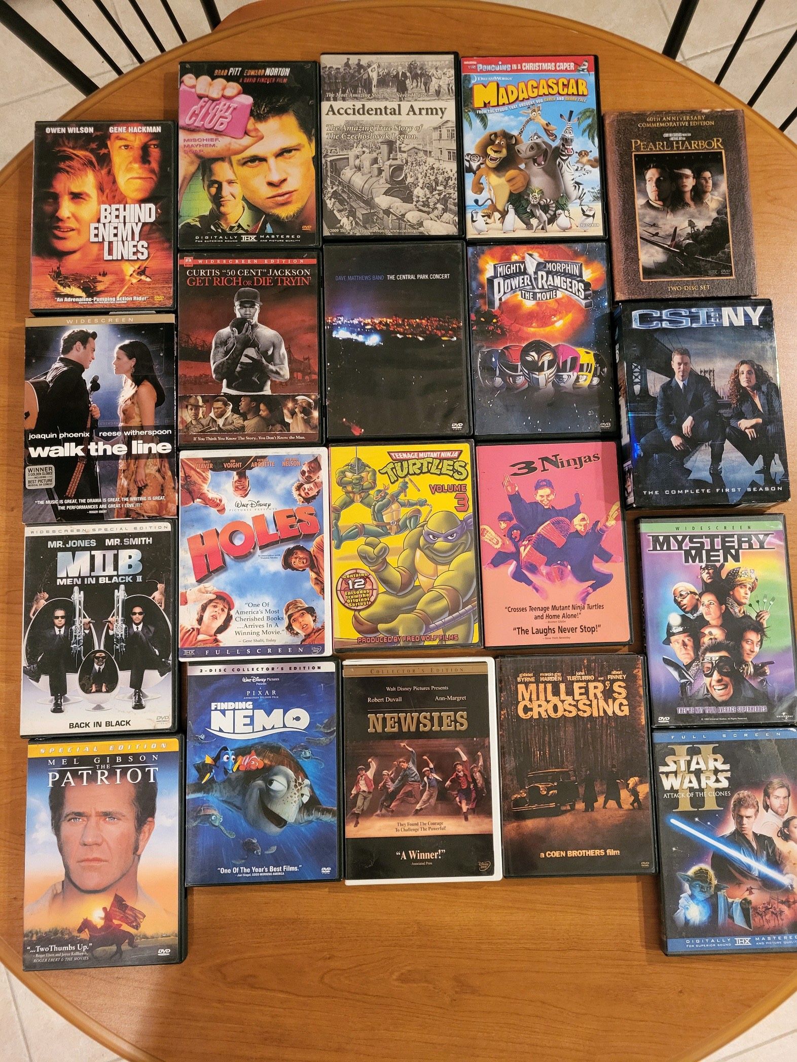 20 Mixed Title DVD’s. $3 Each Or 20 For $50