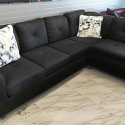 For Sale - Black Sectional !!! Ask For Price!!! Pregunta Por Precio 