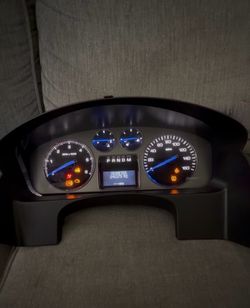 Escalade gauge cluster