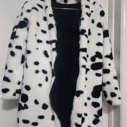 New Coat Lined with Fleece - Size Small