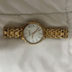 Gold Women’s Coach Watch 
