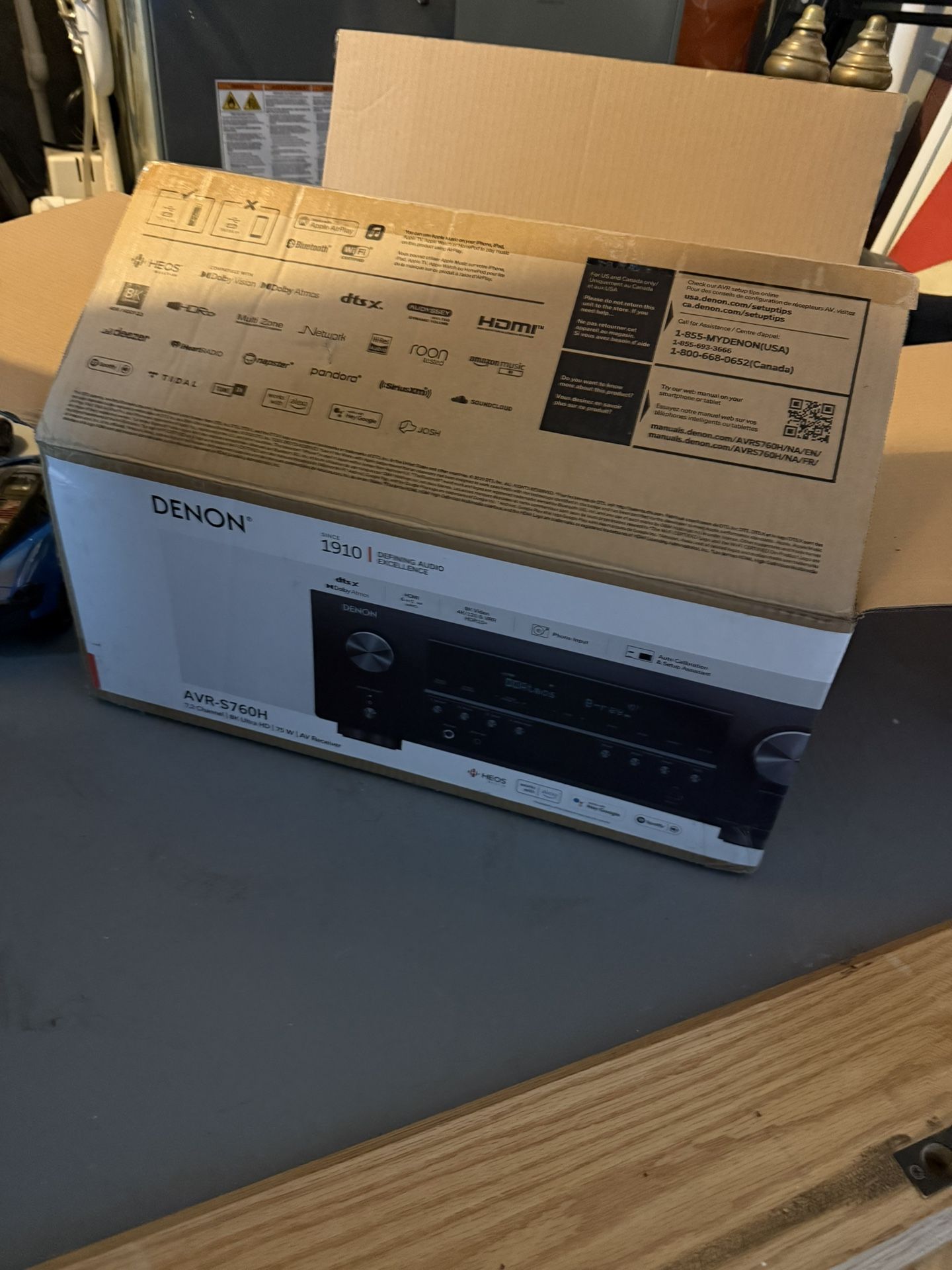 Denon AVR-S760H Receiver