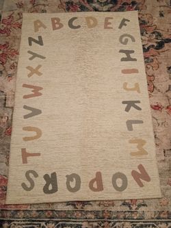 Kids Alphabet Area Rug